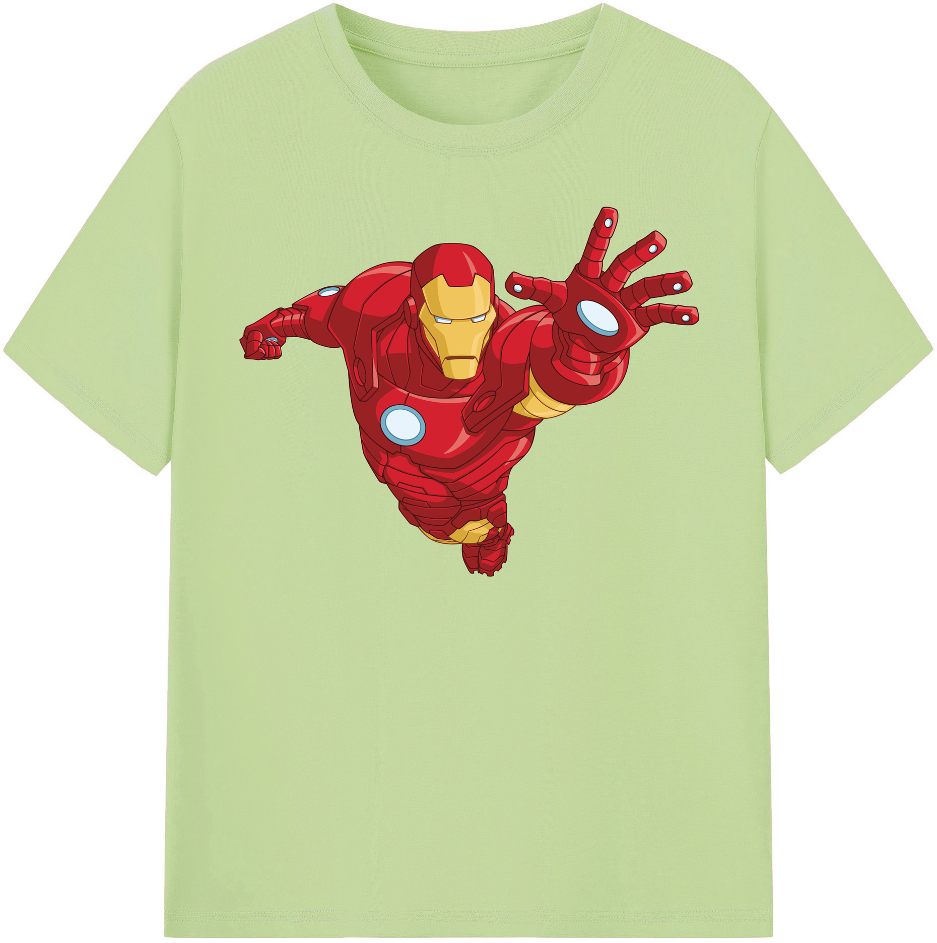 （画像用） アベンジャーズ The Avengers 綿100％半袖Tシャツ（フロントプリント）